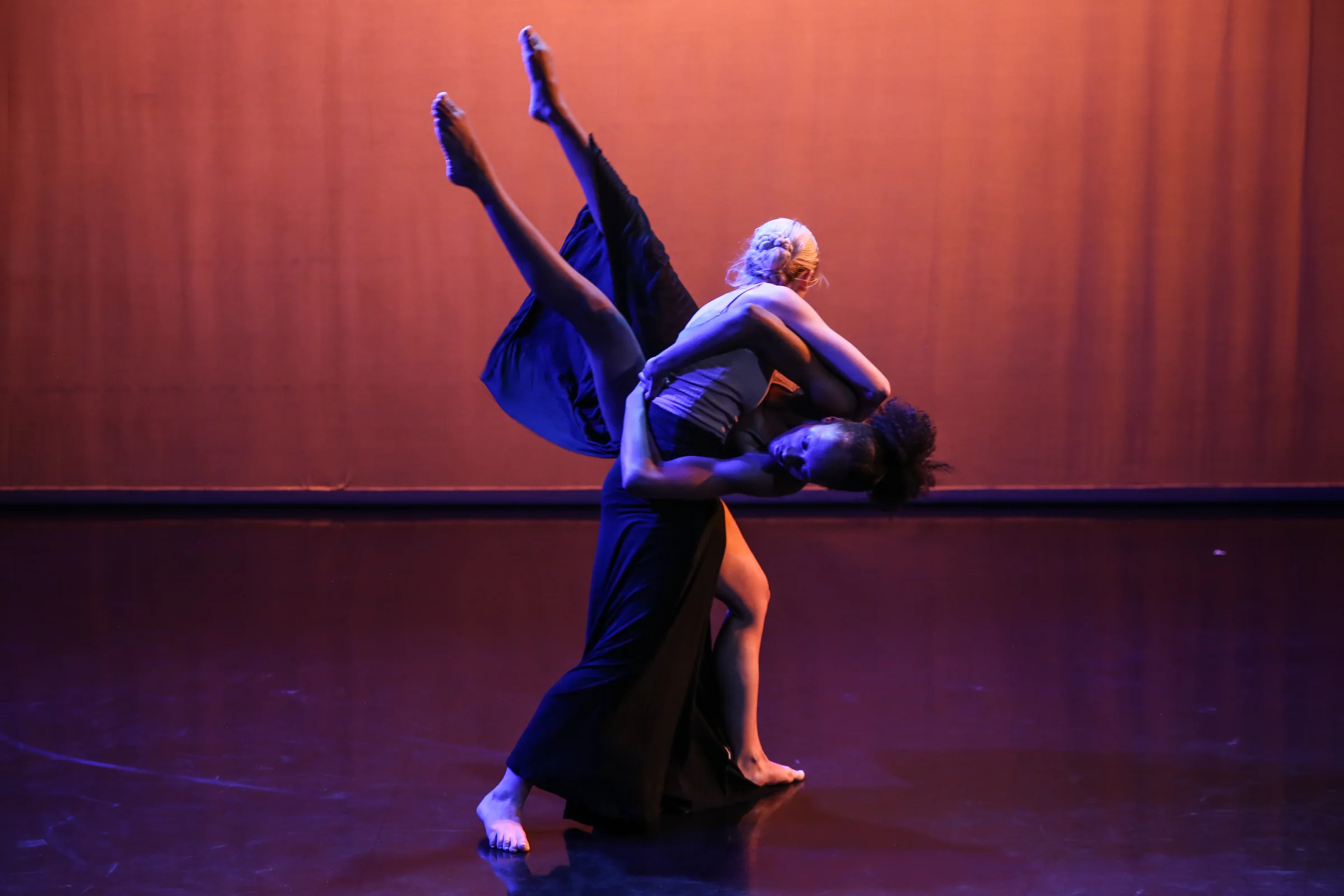 HYSM dancers meeting through a supported duet